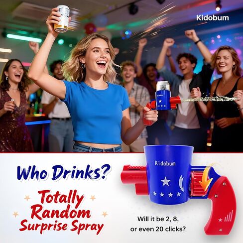 Upgraded 2PCS Party Games, Thrilling Twist & Pass Party Fun with Surprise Spray, Random Wheel Adult Family Game for Golf Course, Beach, Bachelor Party, BBQ or White Elephant in Saudi Arabia