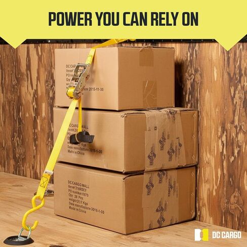 DC Cargo Mall 4 D-Ring Tie-Downs with Plastic Pan Fittings, Anchor Trailer Cargo Load with Floor Flush Surface Mount D-Rings; Safe Tie-Down Working Limit 533 pounds in Saudi Arabia