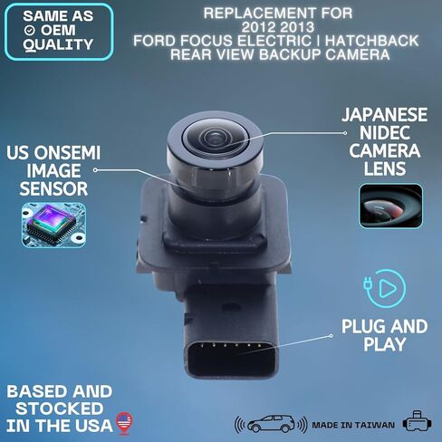 كاميرا احتياطية تحل محل 2012 2013 Ford Focus Electric/Hatchback OE Part # BM5Z19G490C BM5T19G490AG BM5Z19G490B BM5Z19G490AE in Saudi Arabia