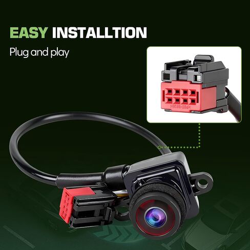 Backup Camera Rear View Parking Assist Camera 170° HD Night Vision for Dodge Charger Chrysler 300 2011 2012 2013 2014 Replaces 56054058AH, 56054058AD, 56054058AE, 56054058AF, 56054058AG in Kuwait