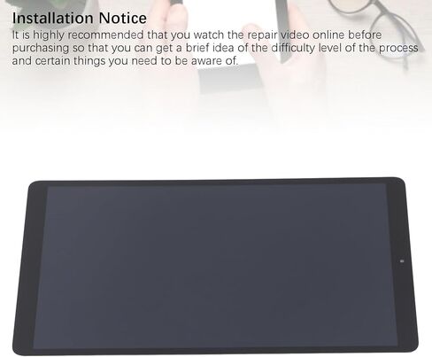 استبدال شاشة الكمبيوتر اللوحي، شاشة LCD تعمل باللمس محول رقمي شاشة استجابة استبدال زجاج محول رقمي يعمل باللمس طقم إصلاح لتابلت A 10.1 بوصة T510 T515 أسود in Saudi Arabia
