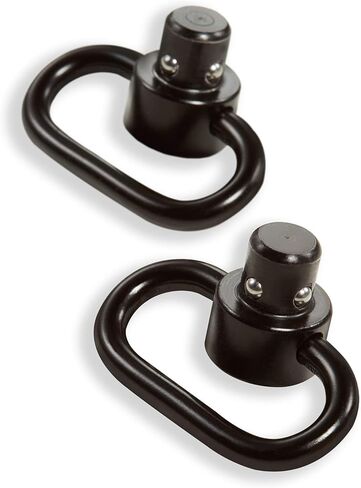 QD Sling Swivels 1.25 بوصة، زر ضغط سريع الفصل، عبوة من 2 in Saudi Arabia
