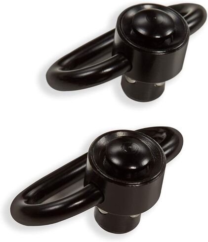 QD Sling Swivels 1.25 بوصة، زر ضغط سريع الفصل، عبوة من 2 in Saudi Arabia