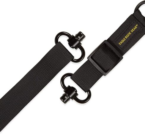 QD Sling Swivels 1.25 بوصة، زر ضغط سريع الفصل، عبوة من 2 in Saudi Arabia