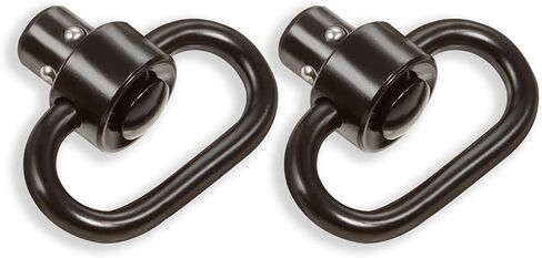 QD Sling Swivels 1.25 بوصة، زر ضغط سريع الفصل، عبوة من 2 in Saudi Arabia