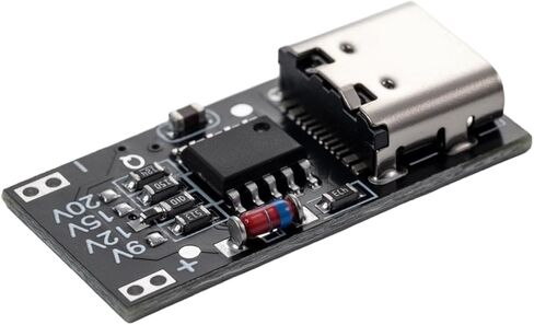 5 Pieces of PD/QC/AFC Decoy Board Fast Charging USB C Boost Module, PD3.0 2.0 PPS/QC4+ FCP AFC Type-C Trigger Polling Detector Power Module in Saudi Arabia