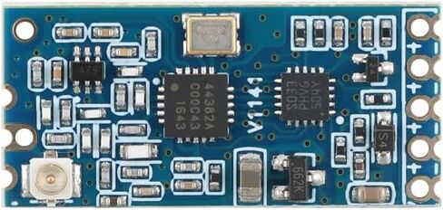 Wire Less Module 433MHz HC-12-SI4438 QFN Long Range Serial Communication Transparent Data Transmission Low Power in Kuwait