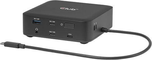 محطة إرساء USB C Displaylink رباعية الشاشة - قاعدة كمبيوتر محمول 12 في 1 4K 60 هرتز HDMI DisplayPort 8K 60 هرتز، شحن PD 100 واط، 2.5 جيجا إيثرنت، محور USB لجهاز MacBook Pro Windows - CSV-2542 in Kuwait
