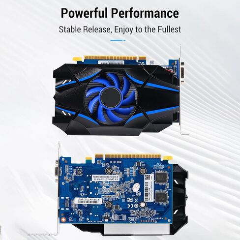 بطاقة رسومات Docooler GeForce GT 1030 2GB GDDR5 64 بت منخفضة المستوى بطاقة رسومات قوية للألعاب للكمبيوتر الشخصي in Saudi Arabia