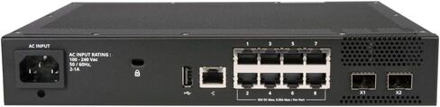 Ruckus ICX8200-C08PFV 8-Port Gigabit PoE+ Switch، 2X 10G SFP+ Uplinks، 124W PoE، طبقة 2/3 مدارة، بدون مروحة، 32K MAC، ذاكرة وصول عشوائي 4 جيجابايت، حامل/سطح مكتب، حزمة Cloud Care التي تم تكوينها مسبقًا مؤهلة in Saudi Arabia