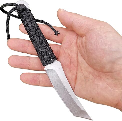 CHENHAN 3.35-inch Fixed Blade Knife with Sheath, Survival Tactical Knife,Hunting Knife with Rope Handle,Good for Camping Hunting and Outdoor in Saudi Arabia