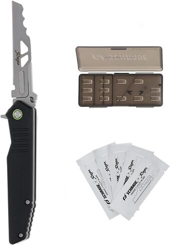 Schrade Nitro Enrage 7 Knife with Replaceable Blades, G10 Handle, Frame Lock for Hunting, Outdoor Survival, EDC in Saudi Arabia