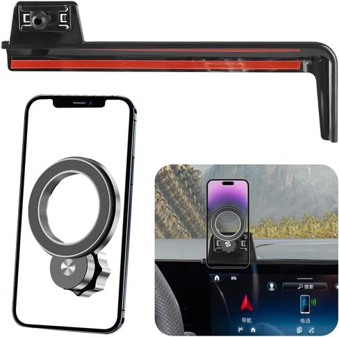 Car Magnetic Phone Mount for Mercedes Benz GLA-Class 2015-2020 and CLA Class 2014-2019 Auto Interior Accessories Best Cellphone Holder Mobile Cradle Cell Phones Navigation Charging Screen Stand in Saudi Arabia