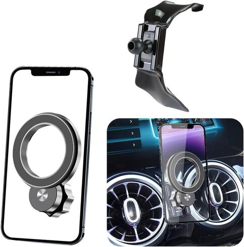 Car Magnetic Phone Mount for Mercedes Benz GLA-Class 2015-2020 and CLA Class 2014-2019 Auto Interior Accessories Best Cellphone Holder Mobile Cradle Cell Phones Navigation Charging Screen Stand in Saudi Arabia