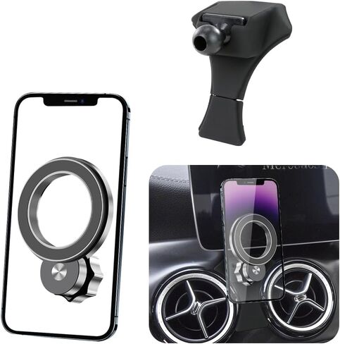 Car Magnetic Phone Mount for Mercedes Benz GLA-Class 2015-2020 and CLA Class 2014-2019 Auto Interior Accessories Best Cellphone Holder Mobile Cradle Cell Phones Navigation Charging Screen Stand in Saudi Arabia