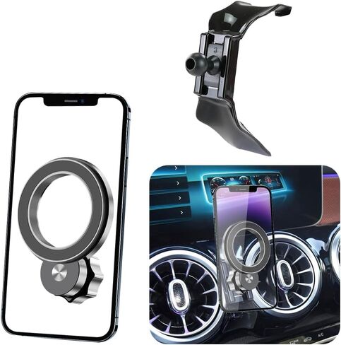 Car Magnetic Phone Mount for Mercedes Benz GLA-Class 2015-2020 and CLA Class 2014-2019 Auto Interior Accessories Best Cellphone Holder Mobile Cradle Cell Phones Navigation Charging Screen Stand in Saudi Arabia