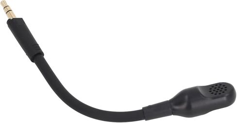 Eujgoov Gaming Headset Microphone Replacement, Noise Canceling Microphone for Barracuda X, Adjustable Arm, Gold Plated Connector for Gamers in Saudi Arabia