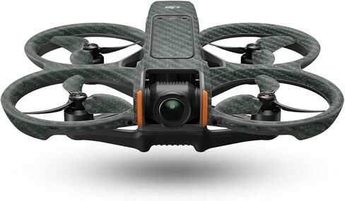 Carbon Fiber Drone Skin Compatible with DJI Avata 2 (2024) - Green Stone - Premium 3M Vinyl Protective Wrap Decal Cover - Easy to Apply | Crafted in The USA by MightySkins in Saudi Arabia