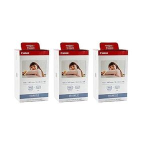 Canon KP-108IN Color ahPJNL Ink and 4 x 6 Paper Set, 108 Count (Pack of 3) in Saudi Arabia