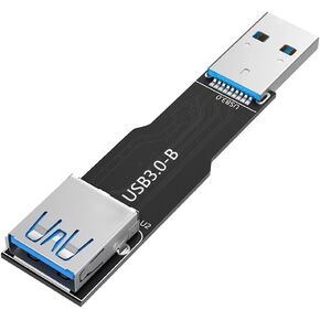 USB3.0 B بطاقة تمديد ذكر إلى أنثى محول اتصال متفوق لأجهزة الكمبيوتر in Kuwait