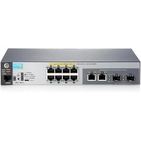 HP J9774A 2530-8G 8-Port PoE+ Gigabit Ethernet مُدار مع محول طاقة (متجدد) in Saudi Arabia