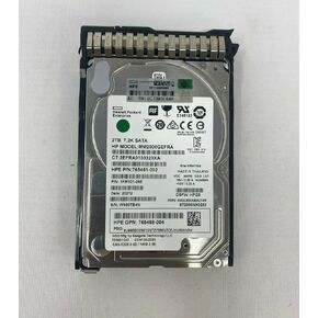 محرك الأقراص الصلبة HEWLETT PACKARD 765451-002 HPE 2 تيرابايت 6G 7.2K SFF SATA SC in Kuwait