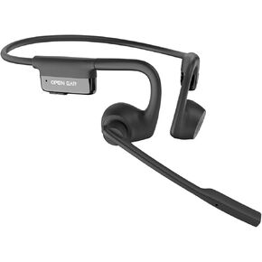 SANOTO Open Ear Headphones with Mic,Open Ear Wireless Headphones Bluetooth 5.3/Multipoint Pairing/Noise Cancelling Mic,Lightweight,Wireless Headset with Mic for Work,Driving,Home Office in Saudi Arabia