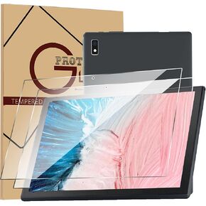 قطعتان من واقي الشاشة الزجاجي المقسى لجهاز AOCWEI B29 X900/ BYYBUO SmartPad A10_L Tablet 10.1/ KADYBE D115/ EITOMIN D115/ YLEEBG TAB10/ FIEKVE JF1001/ GOODTEL G10/ DEERTiME E6/ JUEDUR R900 in Kuwait