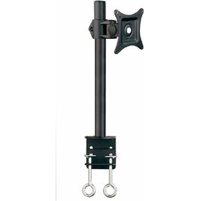 B2412421 TygerClaw Single Monitor Desk Mount for 13-27 in. Monitors - Black in Saudi Arabia
