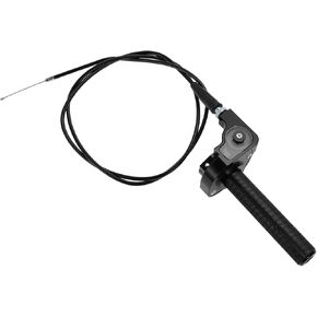 22mm Throttle Grip with White Throttle Cable CNC Aluminum Alloy Motorcycle Throttle Grip Most of Dirt Bikes Pit Bikes&mini Bike Which Is 49CC-125CC Silver Tone in Saudi Arabia