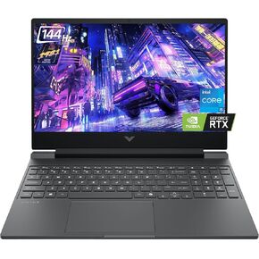 HP Victus Gaming Laptop15.6 FHD 144Hz Display, Intel Core i5-13420H, 32GB RAM, 1TB SSD, Nvidia GeForce RTX 4050, Full-Size Backlit KB, Wi-Fi 6, HDMI, Windows 11 Pro, w/BWE Accessories in Kuwait