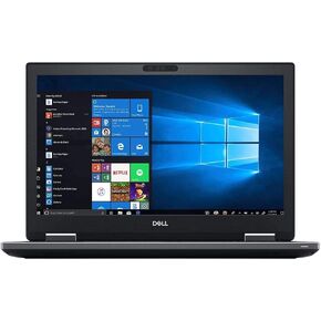 Dell Precision 7530 17.3 بوصة FHD Xeon E-2176M 2.9 جيجا هرتز، 32 جيجا رام، 512 جيجا SSD، Windows 11 Pro 64Bit، CAM، NVIDIA Quadro P1000 4 جيجا (متجدد) in Kuwait