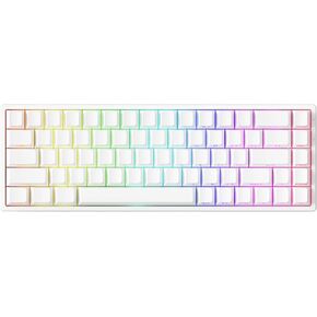 MONSGEEK FUN68 Rapid Trigger Gaming Keyboard 8k SP HE Tri-Mode 65% White Keyboard, Glare Magnetic Switch in Saudi Arabia