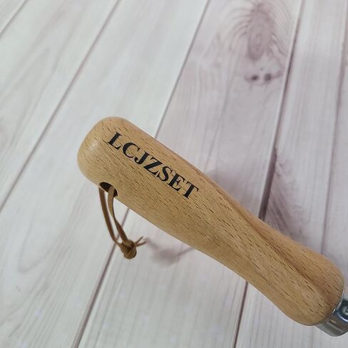 LCJZSET Gardening tools, namely, spades – Stainless steel shovel with wooden handle and hanging loop keeps your gardening tools organized. in Kuwait
