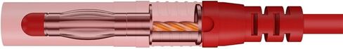 10pcs 4mm Shrouded Banana Solder in line Assembly Test Leads Electrical connectors J.10041(5 colorsx2) in Saudi Arabia