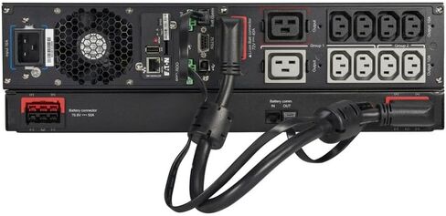 Eaton 9PX ليثيوم أيون UPS 2200VA/2000W 2U رف/برج عبر الإنترنت تحويل مزدوج موجة جيبية حقيقية 208 فولت إدخال/إخراج L6-20P قابس 8 C13 و2 C19 منافذ بطارية قابلة للتبديل السريع (9PX2200GRT-L) in Kuwait