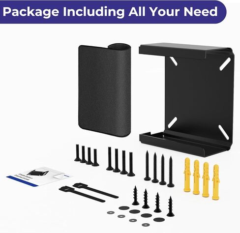 Metal Mini PC VESA Mount for Beelink SER5 Pro, EQi12, SER5 MAX, SER8, SER9 Pro, SER9, SER8 Pro, SER6, EQR6, EQR5, SEi13 Pro, SEi14, Vesa/Wall/Under Desk, Mount for Beelink, with Mounse Pad in Kuwait