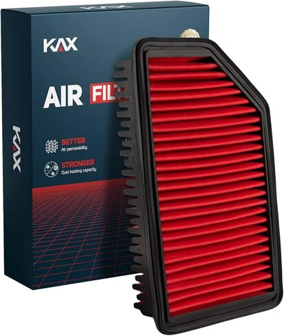 استبدال فلتر هواء المحرك KAX CA12051 لـ Civic 2016-2023 Gas L4 2.5L HR-V 2023 وسائط فلتر الهواء المتقدمة وزيادة التسارع in Kuwait