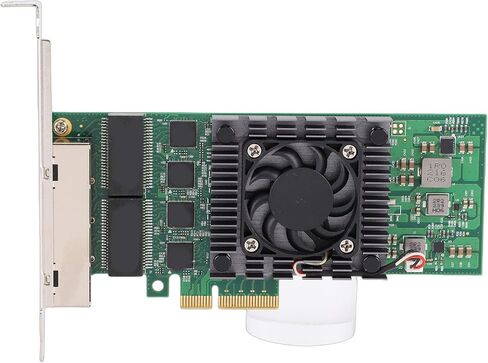 بطاقة شبكة جيجابت إيثرنت، بطاقة PCI Express X4 NIC مع 4 منافذ RJ45 ومؤشرات LED، لأجهزة الكمبيوتر المكتبية والخوادم وأجهزة الكمبيوتر الصناعية in Kuwait