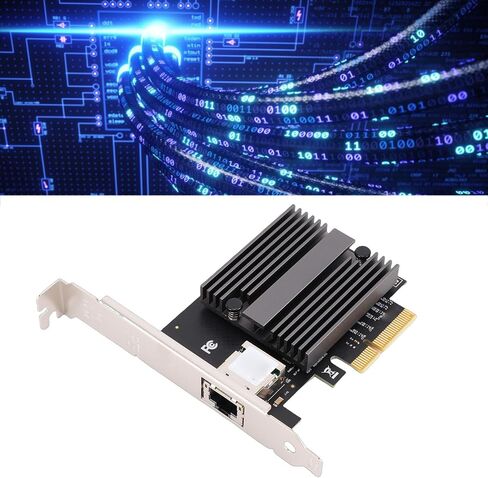 بطاقة إيثرنت سلكية 10 جيجا، محول شبكة عالي السرعة ذو اتصال مستقر مع تبديد فعال للحرارة، لجهاز توجيه برامج NAS لخادم سطح المكتب in Kuwait