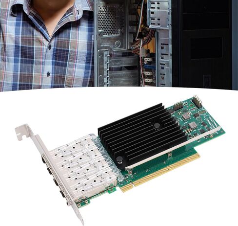 GOWENIC 25G Ethernet Network Card, Technology, Stable and Efficient Network Connection, with Low Profile Stand, for Wins 10 11 in Saudi Arabia