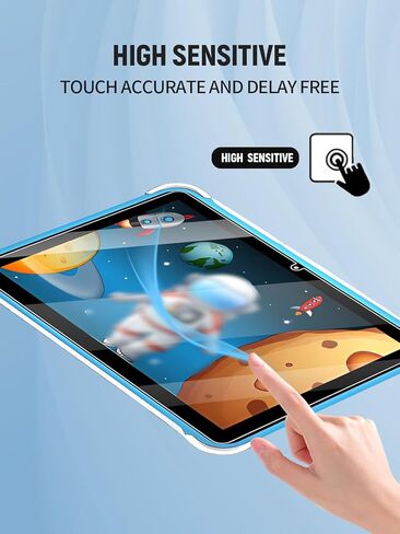 واقي شاشة لجهاز Moonka MID-1015T Android 14 للأطفال مقاس 10 بوصة، طبقة زجاجية مقواة مضادة للخدش 9H سهلة التركيب، بدون فقاعات، عبوتان in Kuwait