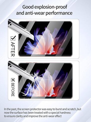 واقي شاشة لجهاز Blackview ZENO 1 Tablet 8 بوصات Android، مضاد للخدش 9H صلابة اللمس الحساسة 2.5D حواف مستديرة خالية من الفقاعات سهلة التركيب، عبوتان. in Kuwait