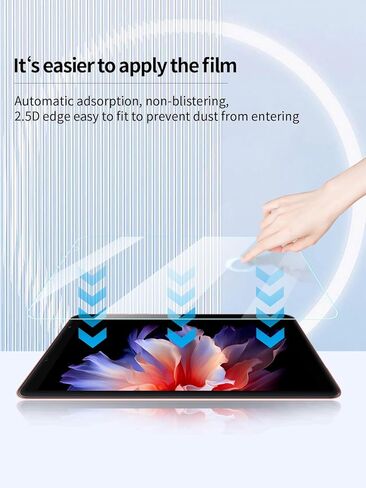 واقي شاشة لجهاز Blackview ZENO 1 Tablet 8 بوصات Android، مضاد للخدش 9H صلابة اللمس الحساسة 2.5D حواف مستديرة خالية من الفقاعات سهلة التركيب، عبوتان. in Kuwait