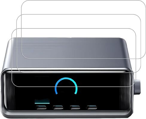Screen Protector for Anker 140W Power Bank A2697 & 250W GaN Prime Charger A2345, HD Clear PET Film, Scratch Resistant Bubble Free Protective Cover with Easy Installation Kit (3 Pack) in Kuwait