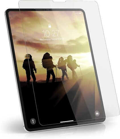 واقي شاشة URBAN ARMOR GEAR UAG لجهاز iPad Pro مقاس 12.9 بوصة من الزجاج المقسى (الجيل الخامس، 2021) (الجيل الرابع، 2020) (الجيل الثالث، 2018) شاشة مضادة لبصمات الأصابع ومقاومة للخدش in Saudi Arabia