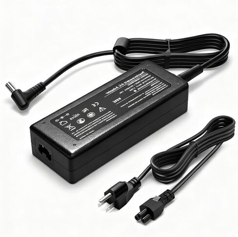 شاحن كمبيوتر QFA 65W 45W متوافق مع شاحن الكمبيوتر المحمول HP محول الطاقة الذكي ذو الطرف الأزرق in Kuwait