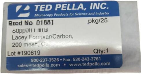 25/Pack 01881 (200 mesh Ordinary Carbon Film) Transmission Electron Microscope in Kuwait