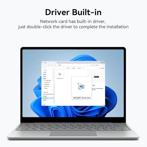محول USB AX900 WiFi 6 مع محول Bluetooth5.4 WiFi للكمبيوتر المكتبي والكمبيوتر المحمول، بطاقة WiFi مزدوجة النطاق 2.4 جيجا/5 جيجا هرتز مع MU-MIMO وOFDMA، تدعم Windows 11/10/7 in Kuwait