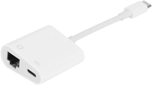 Qiilu USB C to Ethernet Adapter for Card Converter - TypeC Wired Network Solution for and Performance in Saudi Arabia